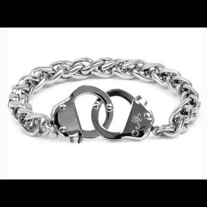 Joseph nogucci stainless steel handcuffs Bracelet